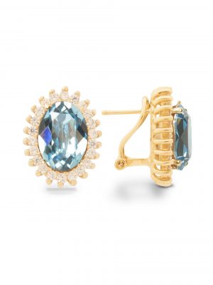 PENDIENTES PRINCESS (blue)